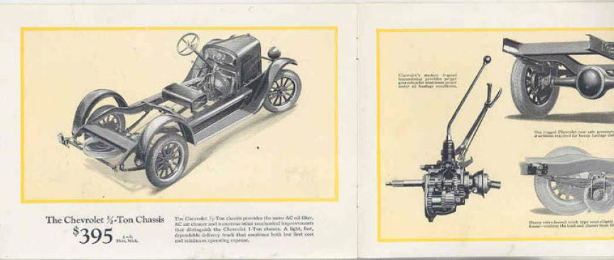 1927 Chevrolet Trucks Brochure Page 1